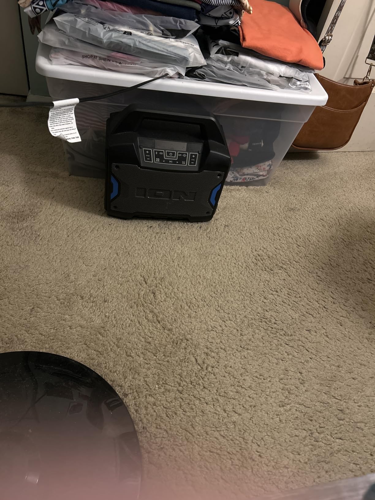 ION Tailgater Boom - Outdoor Portable Bluetooth Speaker with Mic in, FM Radio, USB Port, Battery, IPX5 Water-Resistant, Wireless Stereo-Link, App, 60W customer photo 2
