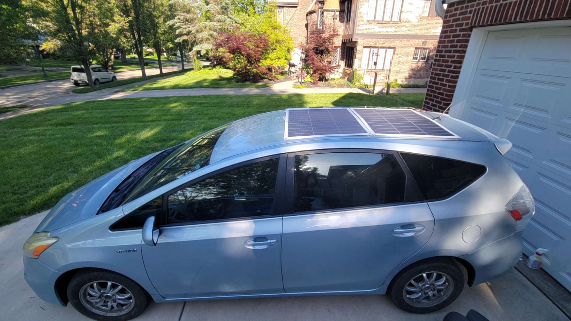 ECO-WORTHY 130 Watt 12BB Flexible Solar Panels,23.5% High-Efficiency Waterproof Monocrystalline Lightweight Solar Panel for RV,Boats,Curved Surfaces,Roofs,Cabin customer photo 1