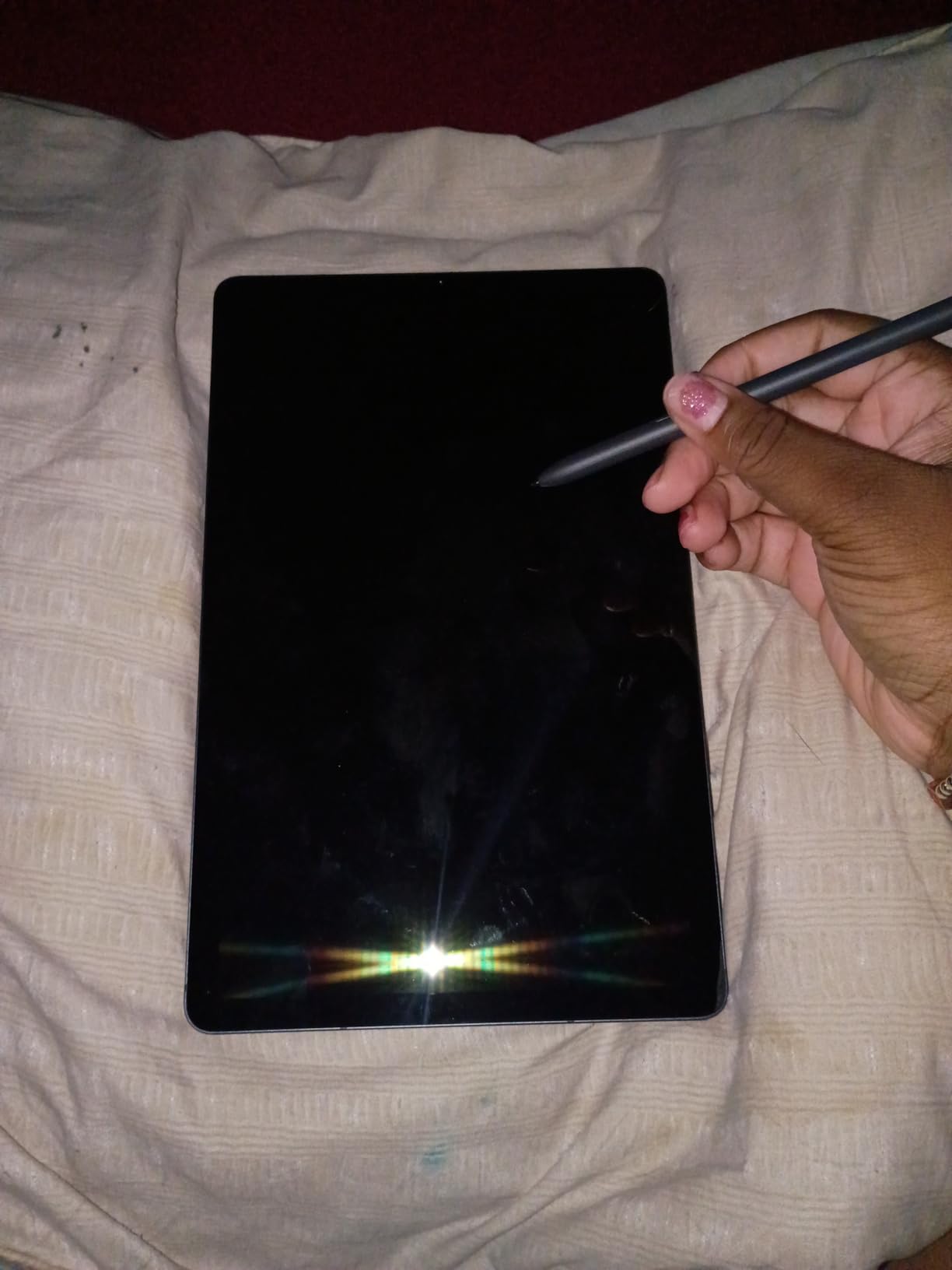 Samsung Galaxy Tab S6 Lite (2024) 10.4 inch 128GB WiFi Android Tablet, S Pen for Note-Taking, Long Battery Life, Expandable Storage, US Version Oxford Gray customer photo 2