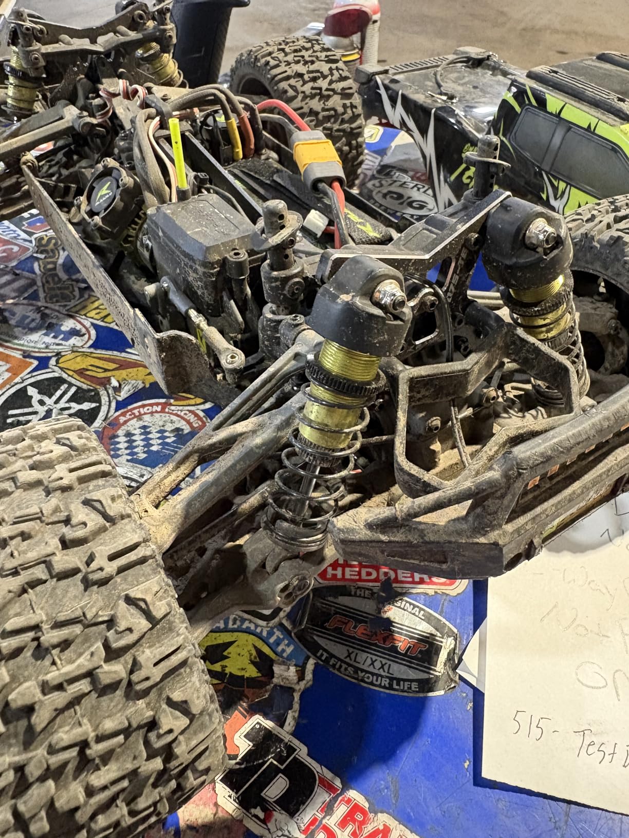 AMORIL 1/10 RTR Brushless Fast RC Cars for Adults,Max 50mph Hobby Electric Off-Road Monster Truck,Waterproof High Speed RC Car 4WD Remote Control Car with 3S Lipo,Green customer photo 2