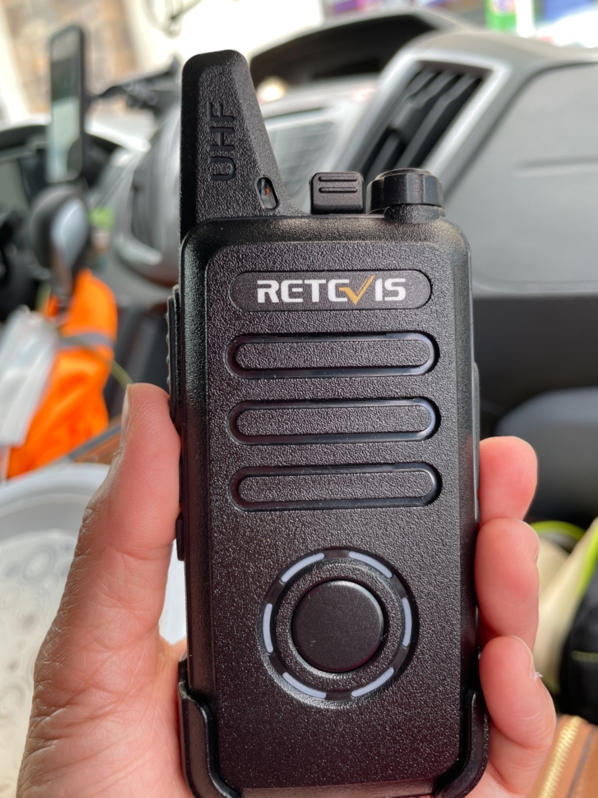 Retevis RT22S Walkie Talkies for Adults, Portable FRS Two-Way Radios (10 Pack) with 10 Way Multi Gang Charger, Handheld 2 Way Radio Rechargeable, Charging Progress Visible for Business Warehouse School customer photo 2
