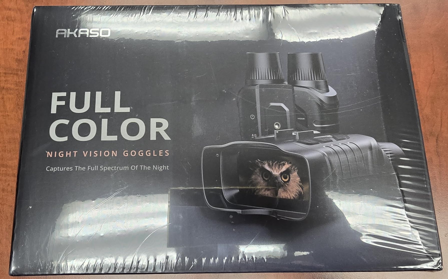 AKASO Seemor-200 Night Vision Goggles - 4K Full Color Night Vision Binoculars for Adults, App-Enabled Photo and Video Saving, AI-ISP 3280FT Viewing Range, 16x Digital Zoom for Camping Hiking & Security customer photo 1