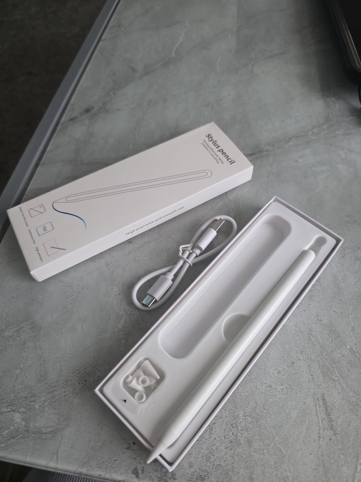 Stylus Pen for iPad 2018-2026, 3X Fast Charge Active Pencil for iPad A16 10th/9th/8th/7th/6th Gen, iPad Air 11/13 M2/M3/5/4/3, Pro 11/12.9/13 M4, Mini 5/6/A17 Pro, w/Palm Rejection &Tilt Sensitivity customer photo 1