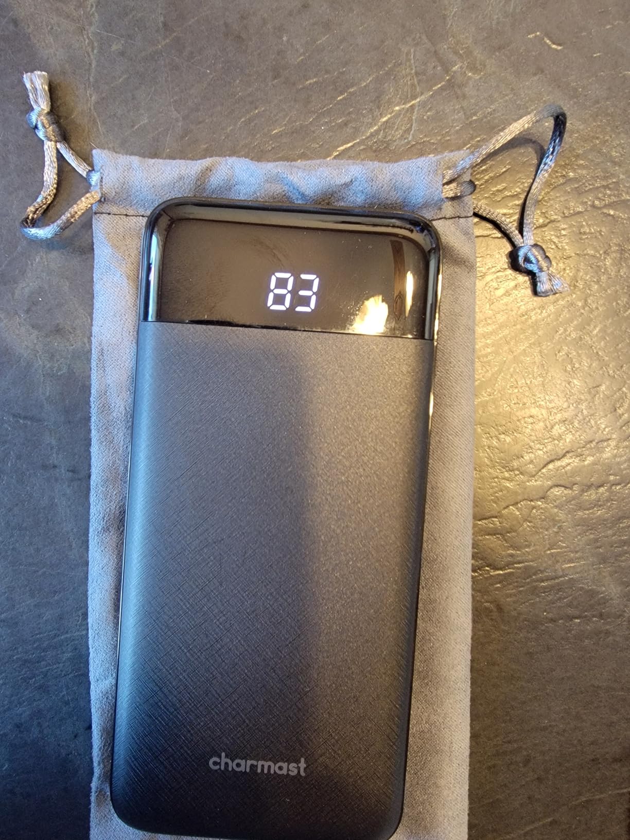 charmast Portable Charger with Built in Cables, Power Bank with Cords Wires, Slim 10000mAh Travel Battery Pack 6 Outputs 3 Inputs 3A Fast Charging for Samsung Google Pixel LG Moto iPhone iPad customer photo 2