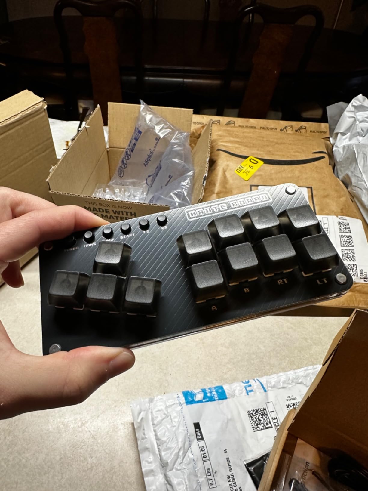 Sehawei Haute42 16Key All-Button Arcade Controller Gamerfinger with Turbo Functions for PC/Ps3/Ps4/Switch customer photo 1