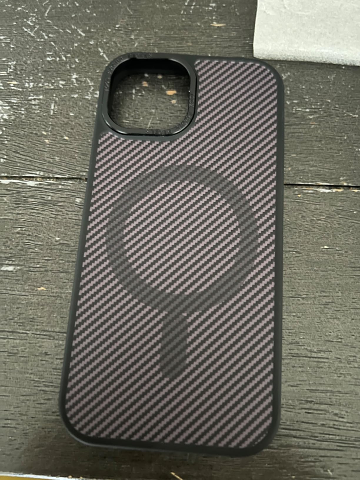 BENTOBEN for iPhone 15 Carbon Fiber Case, Strong Magnetic [Compatible with MagSafe] Slim Fit Smooth Women Men Shockproof Military Grade Drop Protective Phone Case for iPhone 15 6.1