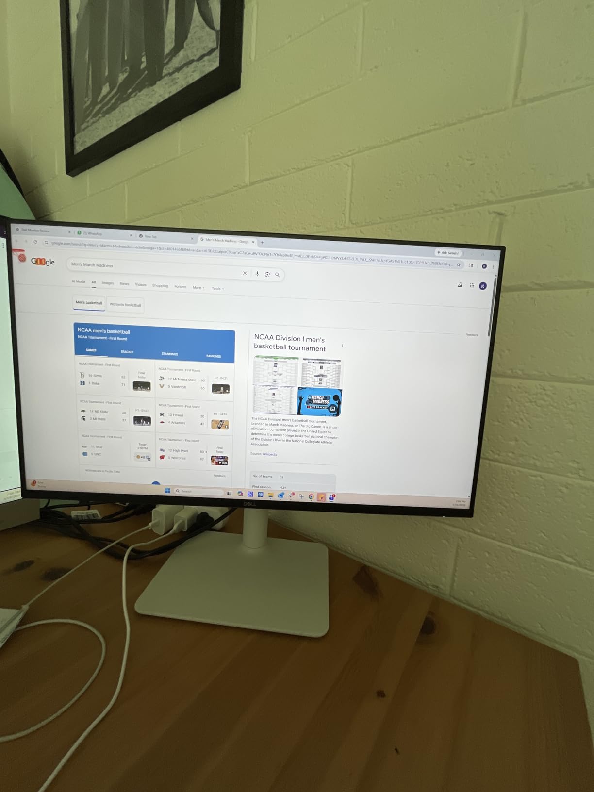 Dell S2425HS Monitor - 23.8 Inch, FHD (1920x1080) Display, 100Hz Refresh Rate 1500:1 Contrast Ratio, TÜV Rheinland Eye Comfort 4 Star, Integrated 2x5W Speaker, Height/Tilt/Swivel/Pivot - Ash White customer photo 1