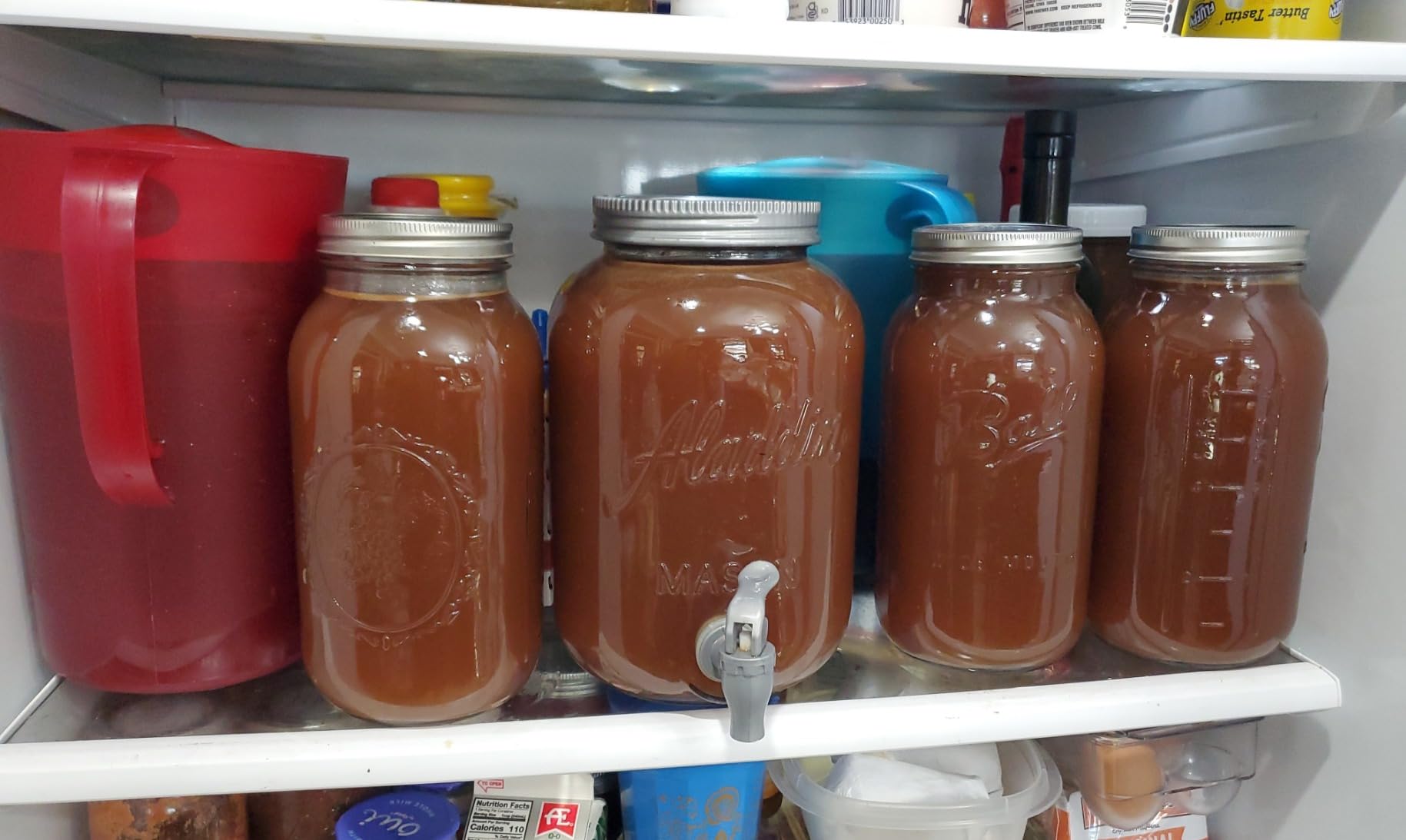 SQUEEZE master Fruit Apple Cider Wine Classic Press-Blue-1.6 Gallon/6L-Solid Wood Basket-Vintage traditional juicer-Pole Handle Bar for Juice,Wine,Cider-1 free filter bag included customer photo 2