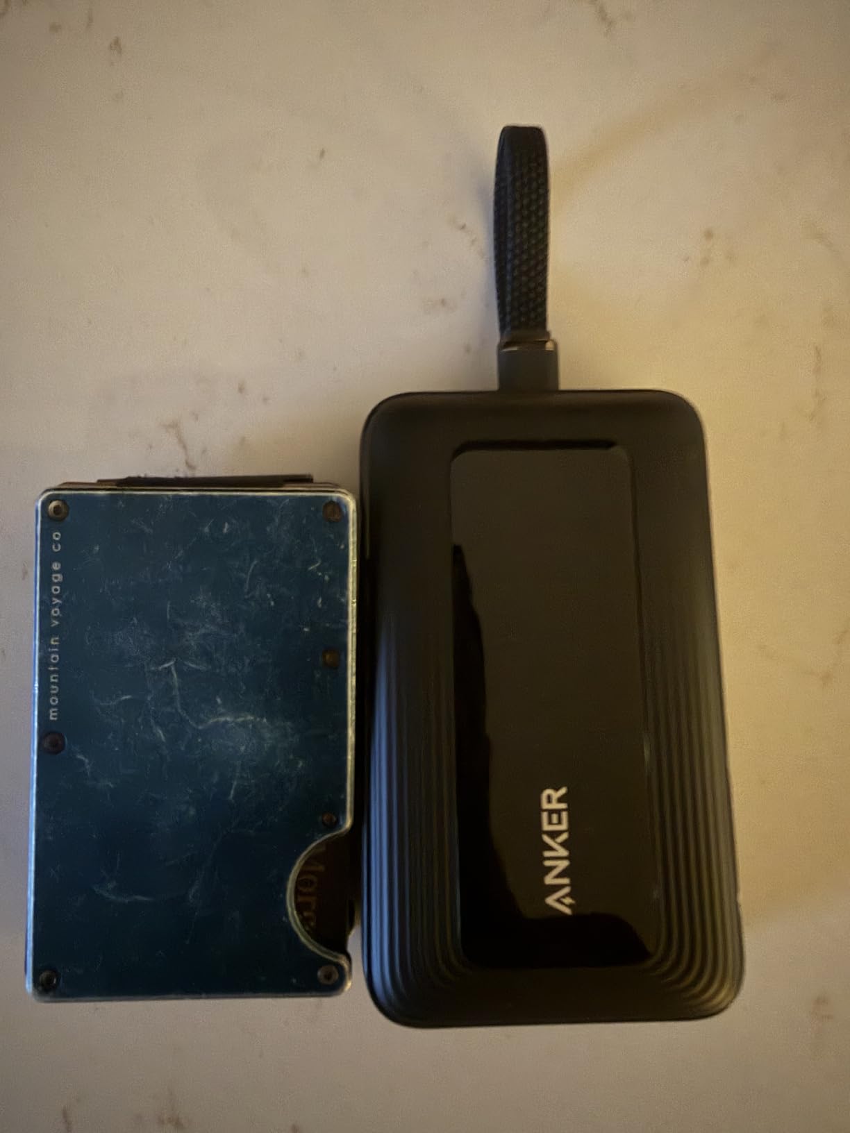 Anker Portable Charger, 10,000mAh 30W Power Bank, USB-C in and Out Fast Charging Battery Pack, Travel Essential Phone Power Bank, for iPhone 17/16, Galaxy and More (Black, 10000.00, Milliamp Hours) customer photo 2