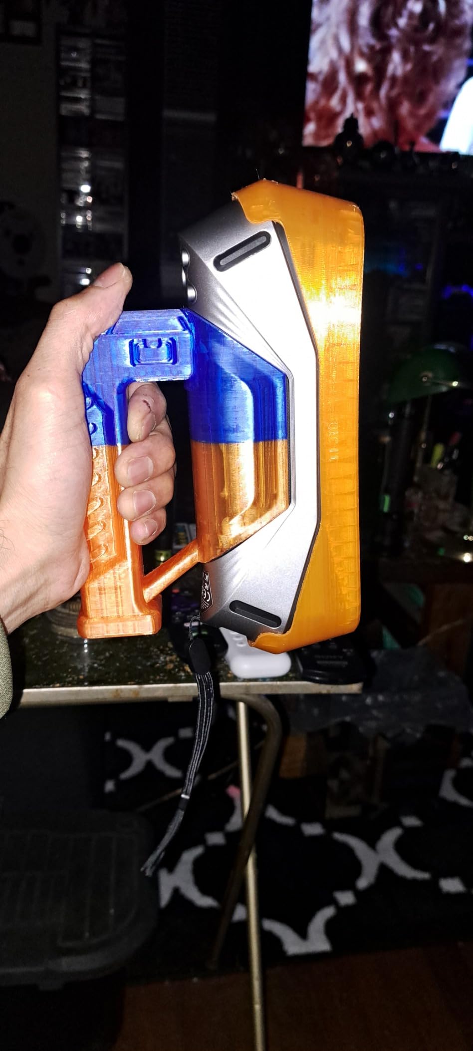 Creality Raptor 3D Scanner for 3D Printing, Multiple-line Blue Laser & NIR Handheld Scanner with 0.02mm Accuracy, Anti-Shake Tracking, 24-Bit Fast Full-Color Scanning for Windows macOS customer photo 1