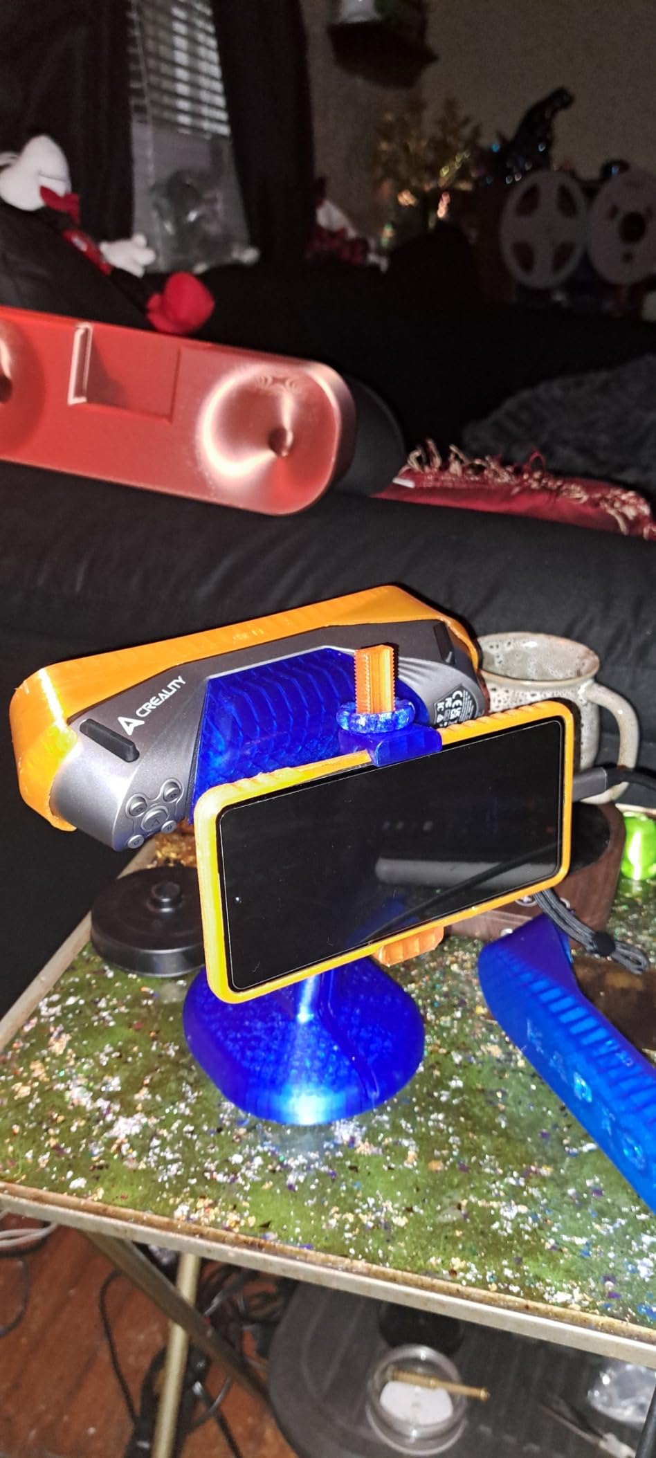 Creality Raptor 3D Scanner for 3D Printing, Multiple-line Blue Laser & NIR Handheld Scanner with 0.02mm Accuracy, Anti-Shake Tracking, 24-Bit Fast Full-Color Scanning for Windows macOS customer photo 2