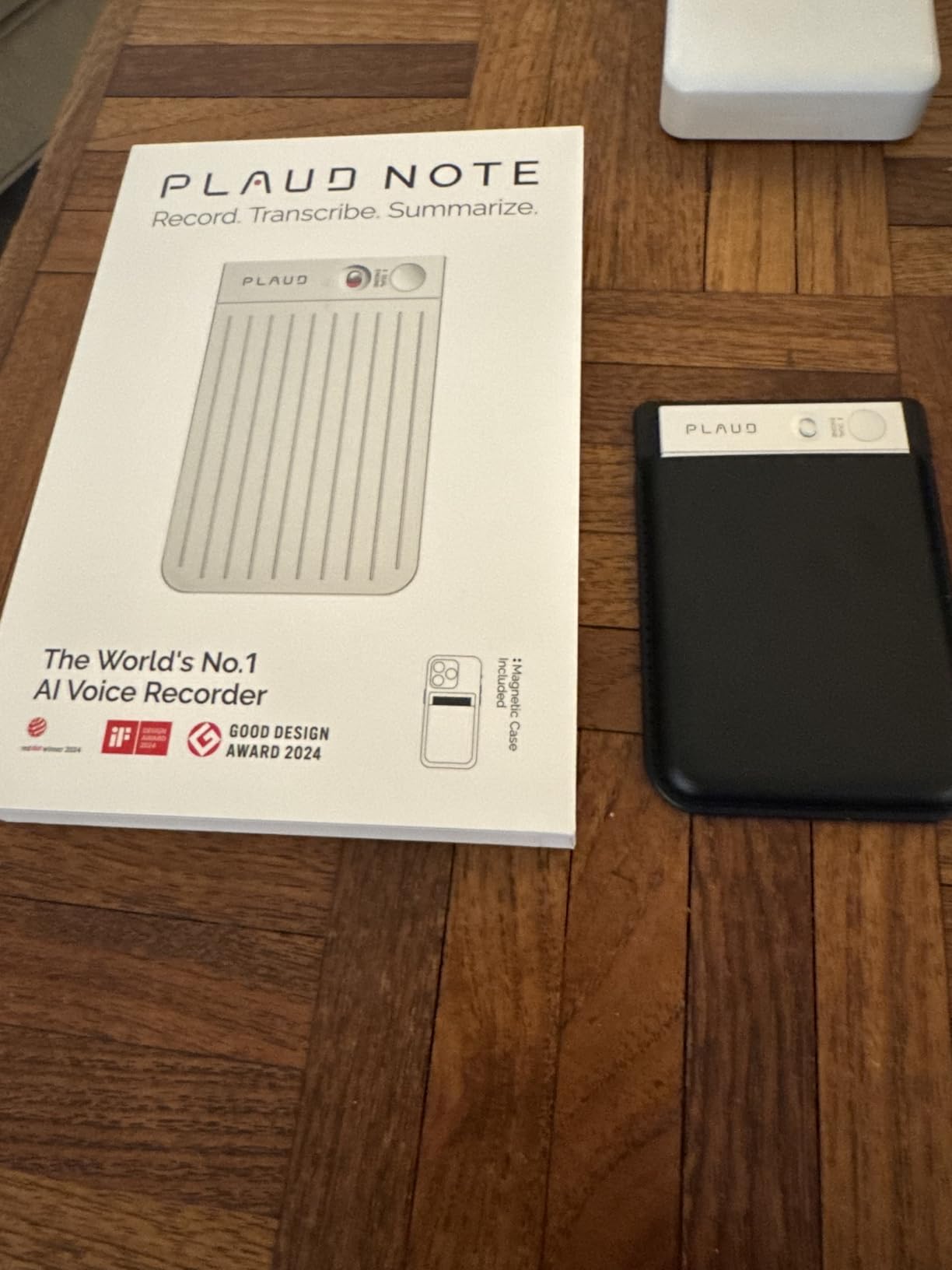 Plaud Note AI Voice Recorder, Voice Recorder w/Case, App Control, AI Transcribe & Summarize, Support 112 Languages, 64GB, Audio Recorder for Lectures, Meetings, Calls, Interview, Non-Pro Version customer photo 1