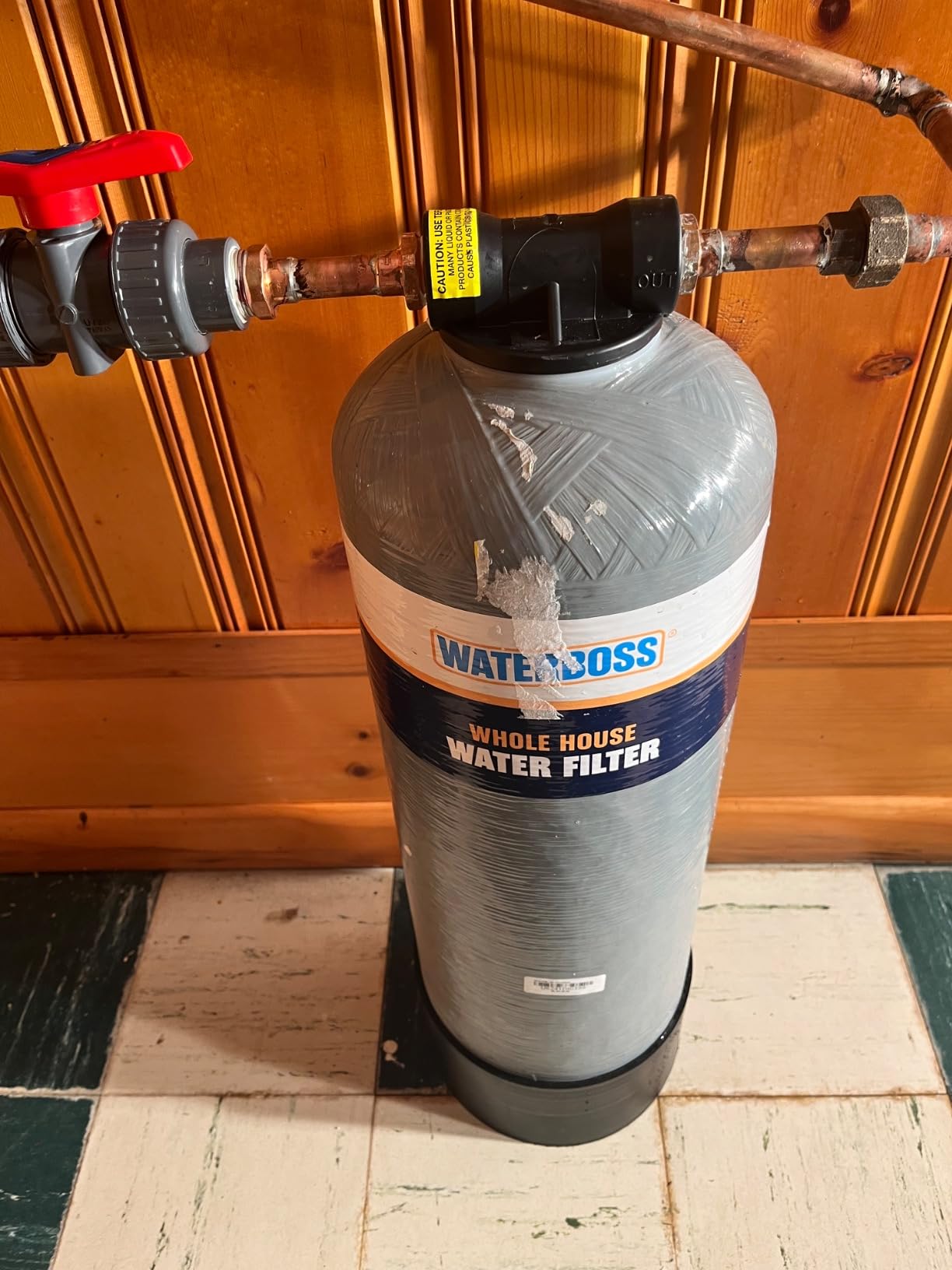 WaterBoss Whole House Salt Free Descaler System - Works with City & Well Water Filters - 6yr, 600,000 Gl - Water Softener Alternative for Home - WB-WH-DSCLR customer photo 2