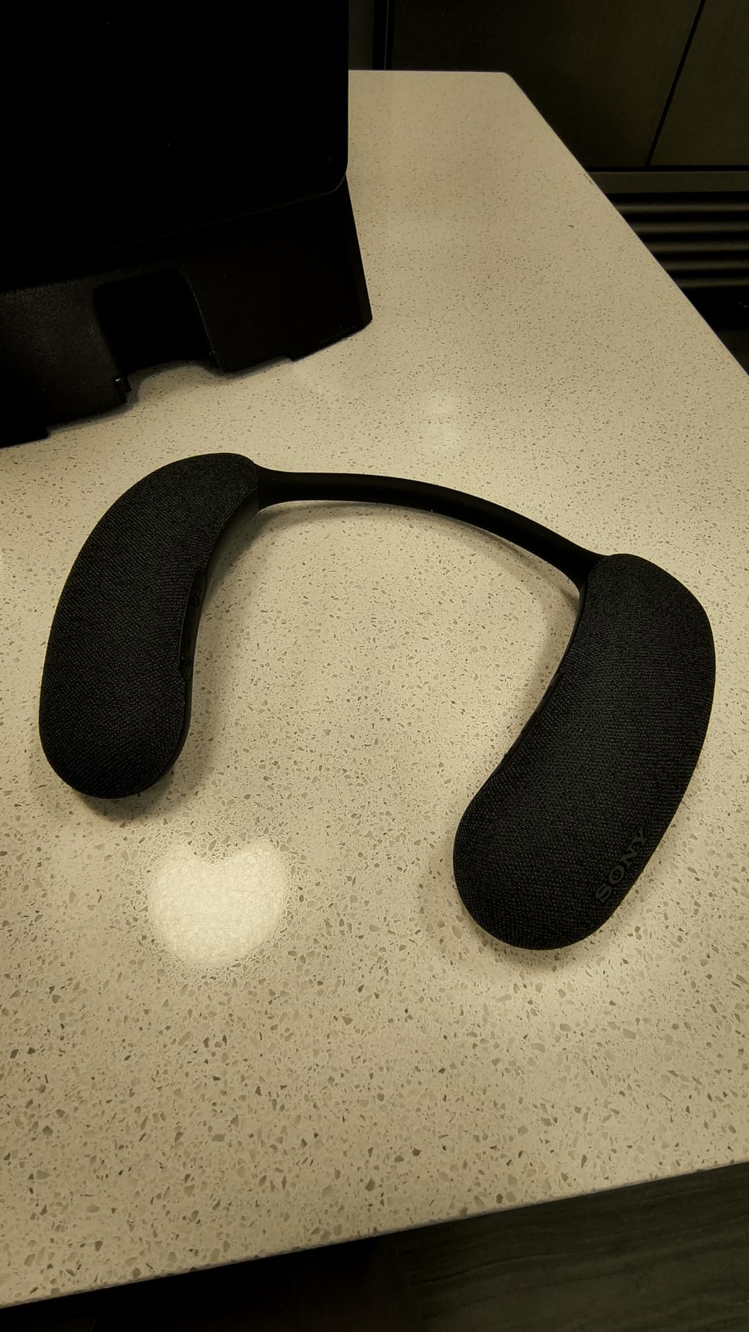 Sony BRAVIA Theater U Wireless Wearable TV Speaker with Bluetooth, Personalized Home Theater Audio, Gaming Compatibility, Built-in mic, 12 Hour Battery Life, IPX4 Splash-Resistant (HT-AN7) customer photo 1