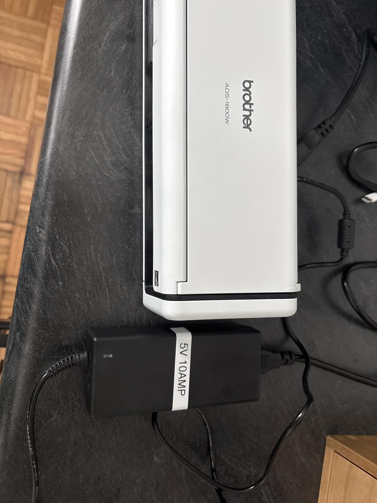 Brother ADS-1800W Wireless Compact Desktop Scanner | Scan Speeds of Up to 30ppm | 2.8