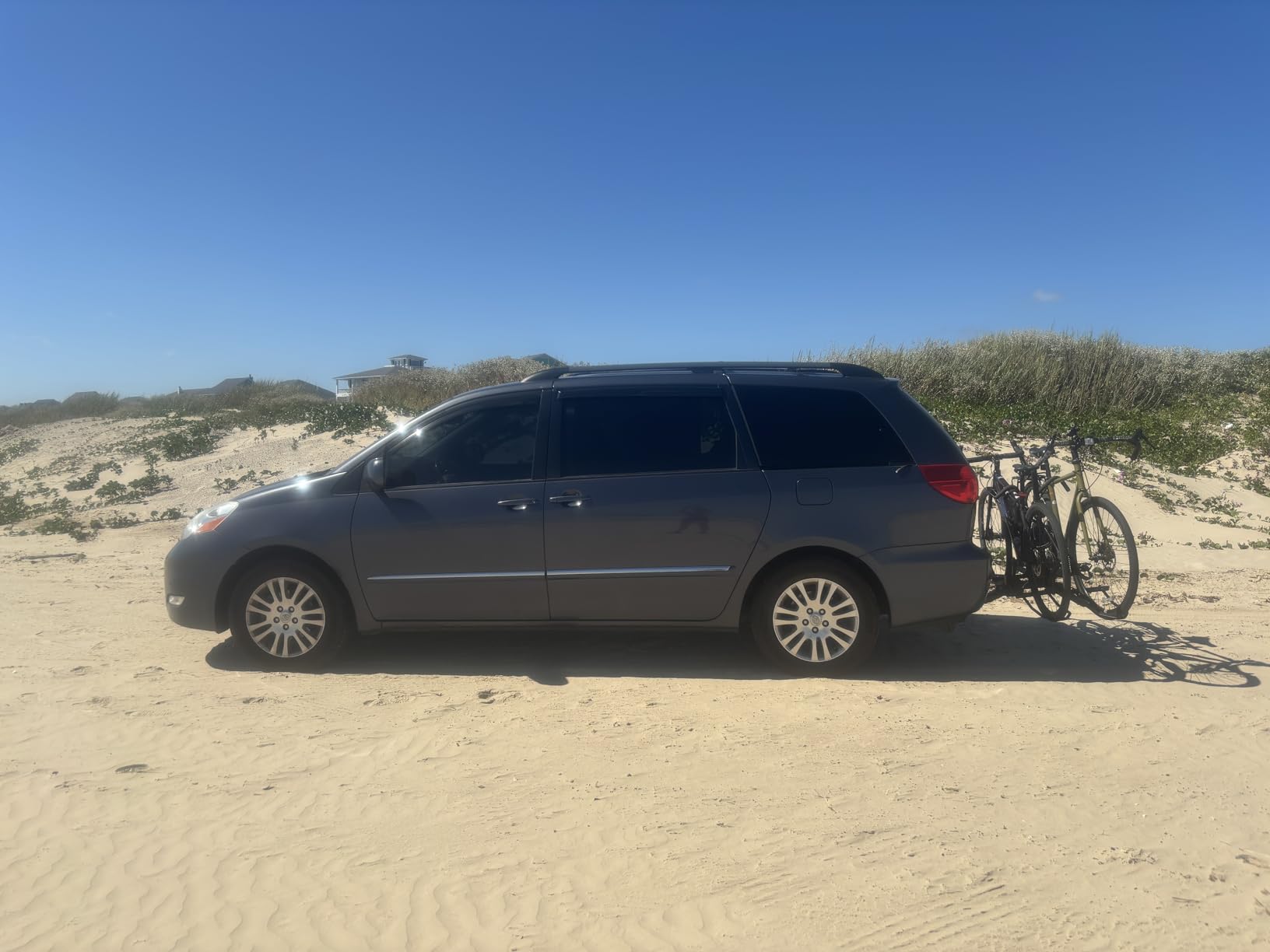 TANX Bike Racks for Ebikes,Fat Tire Bike Rack for Tow Hitch 2-Bike 160 lbs Capacity,Hitch Bike Rack for Heavy E Bike, Wobble Free Smart Tilting Folding Bicycle Car Racks for Standard, 2 inch Receiver customer photo 1