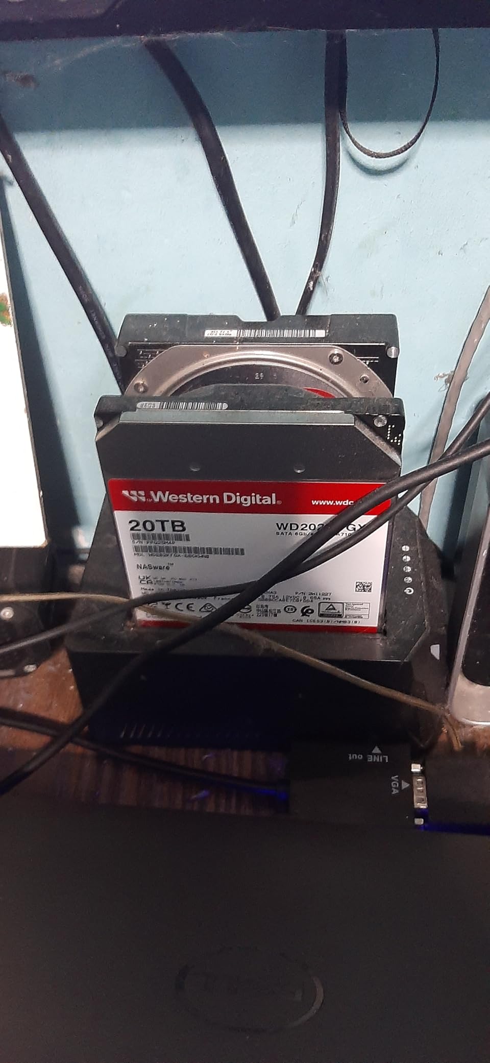 Western Digital 6TB WD Red Pro NAS Internal Hard Drive HDD - 7200 RPM, SATA 6 Gb/s, CMR, 256 MB Cache, 3.5