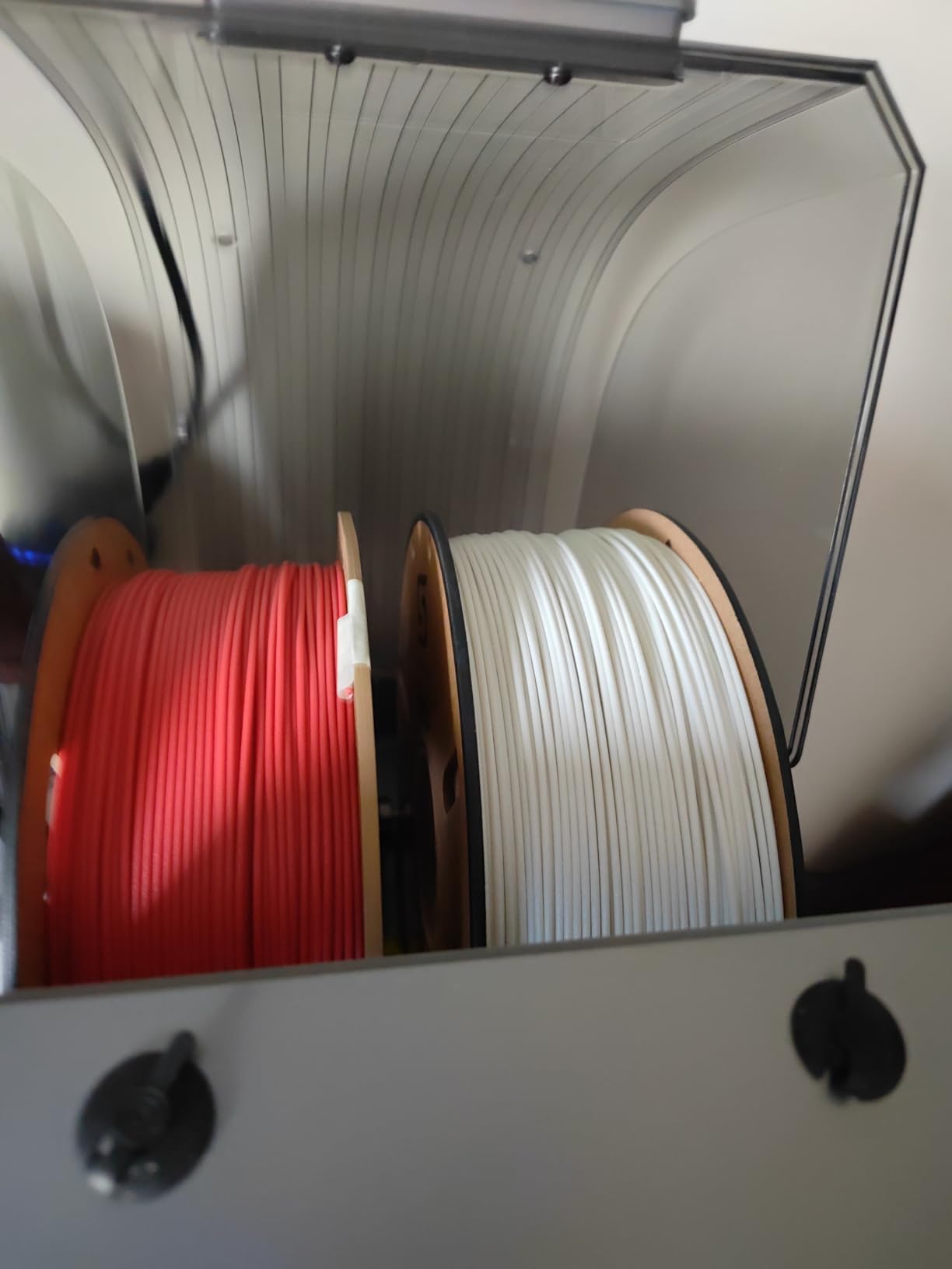 2026 New Creality Space PI Filament Dryer Plus Christmas Gifts, Dual-Spool 3D Printing Filament Dryer Box, Adjustable Temp 45℃-70℃, 360° Hot-Air & Real-Time Humidity Monitor, 12 Filament Presets customer photo 2