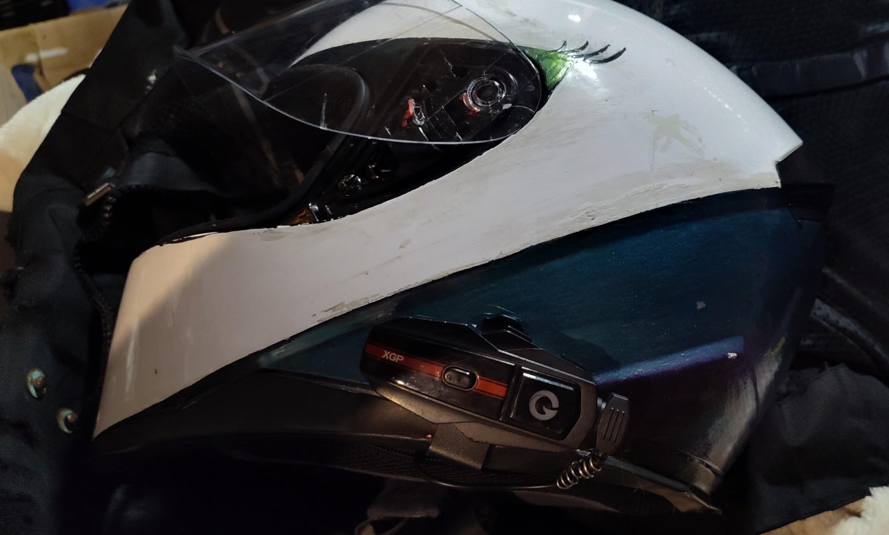 X10 10 Riders Group Mesh Motorcycle Intercom, 3000m Motorcycle Bluetooth Headset V5.3 with Audio Multitasking/Music Sharing, Helmet Communication Systems for ATV/Snowmobile/Ski, 1 Pack customer photo 1