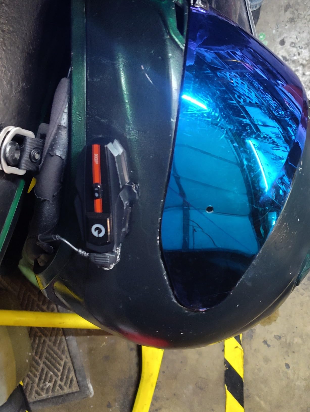 X10 10 Riders Group Mesh Motorcycle Intercom, 3000m Motorcycle Bluetooth Headset V5.3 with Audio Multitasking/Music Sharing, Helmet Communication Systems for ATV/Snowmobile/Ski, 1 Pack customer photo 2