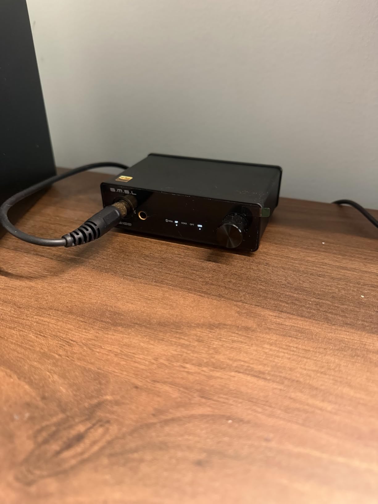 S.M.S.L DS100 USB MQA DAC with CS43131 Chip 6.35mm & 4.4mm Headphone Amplifier Support MQA MQA-CD XMOS XU-316 32bit/768kHz DSD256 USB/Optical/Coaxial Input Mini USB DAC customer photo 1