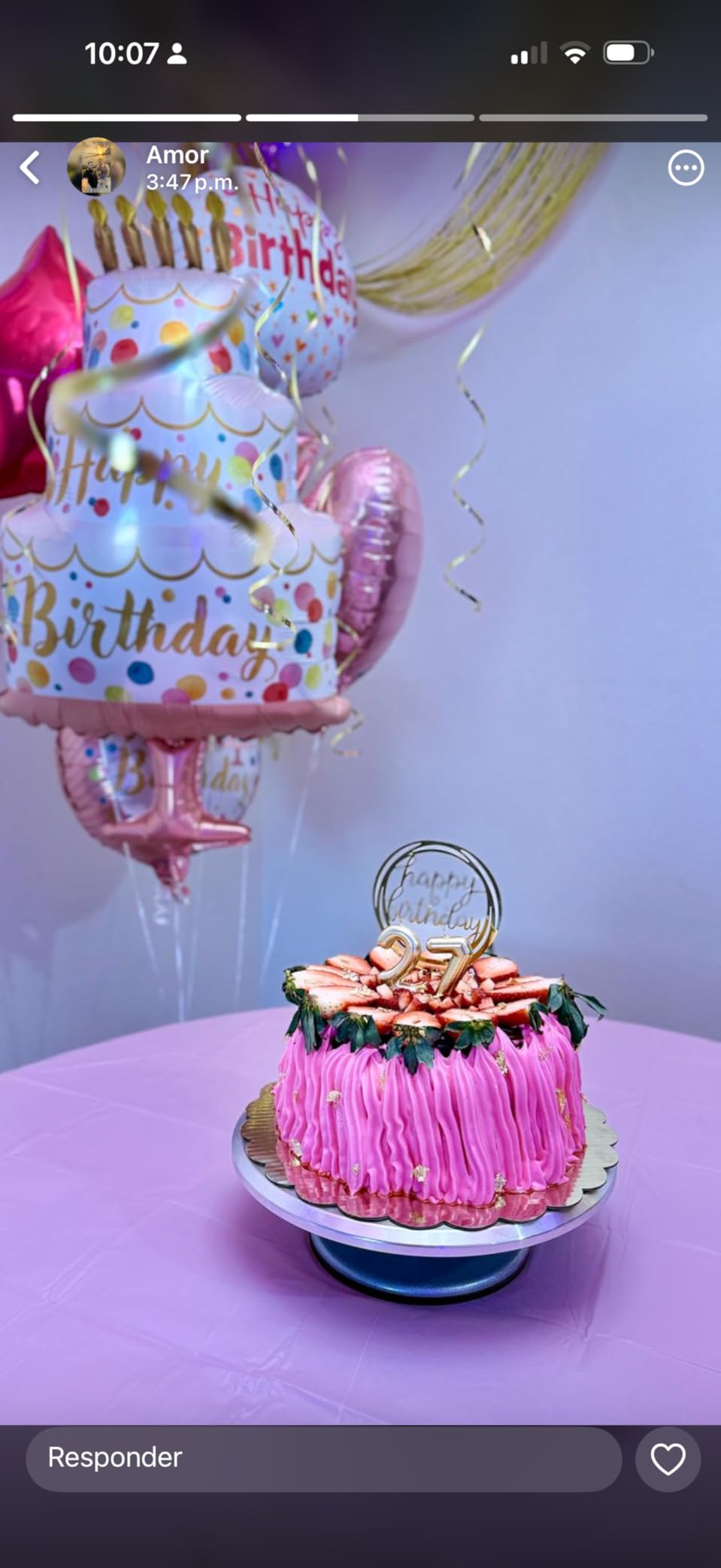 Syntus Aluminum Alloy Revolving Cake Stand, 12 Inch Cake Turntable for Decorating Super Smooth and Quiet Rotation Cake Decorating Stand for Party Wedding, Bright Silver Base customer photo 2