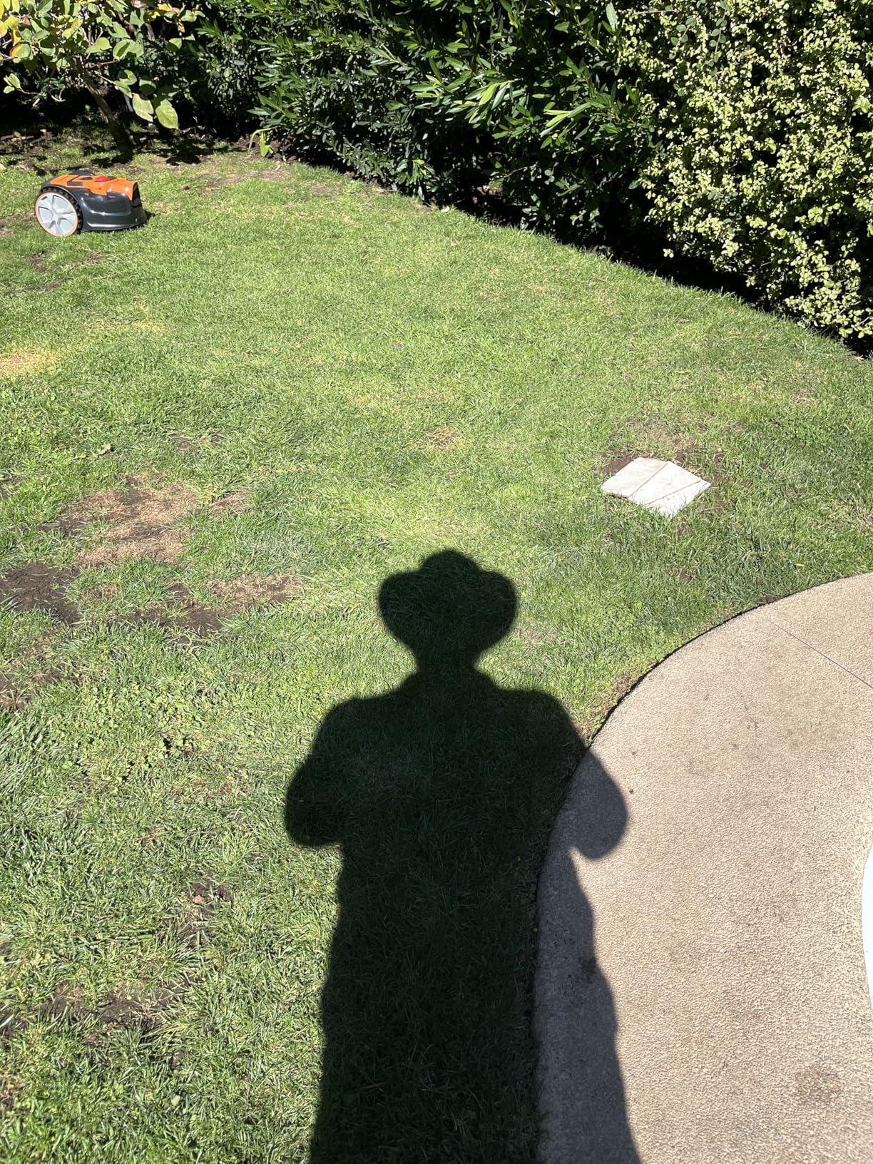 LawnMaster OcuMow Robot Lawn Mower with Cordless 24V MAX 10 Inch Grass Trimmer Combo Kit Perimeter Wire Free for Small Yards 2000-4000 Square Feet Optical Navigation Automatic Obstacle Avoidance Spot Cut customer photo 1