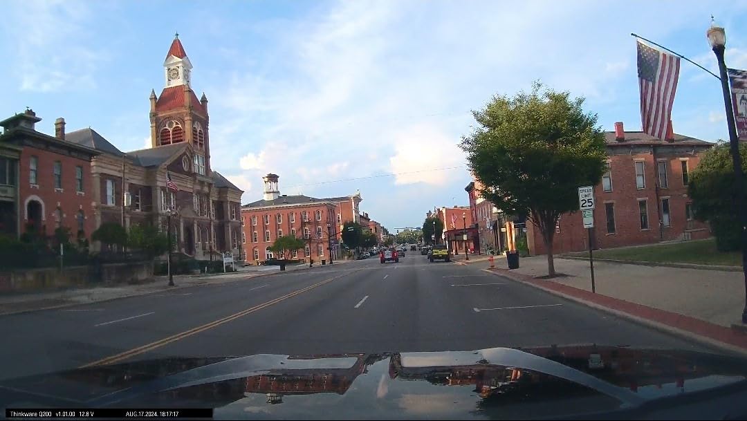 THINKWARE Q200 Dash Cam Car Dashboard Camera, WiFi, WDR, Speed Red Light Alerts, ADAS, 256GB Max, Parking Monitor, Night Vision (32GB MicroSD, 12V Cigar, Hardwiring Cable) (2CH Front & Rear) customer photo 2