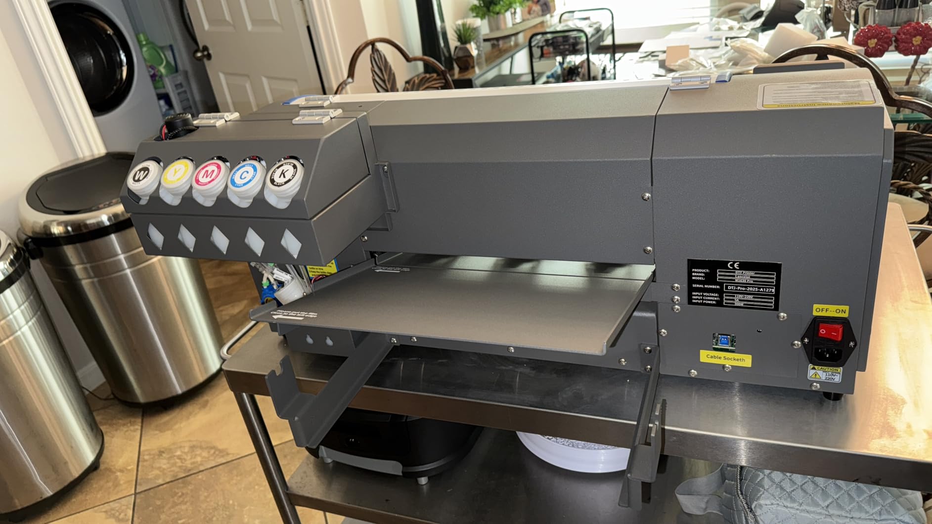 Lancelot Auto-Maintenance M1630 Pro DTF Bundle with Roll Feeder for DIY T-Shirt Printing customer photo 1