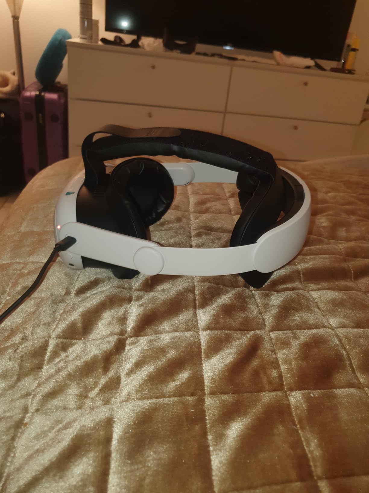 KIWI design K4 Head Strap, VR Headset Accessories for Meta Oculus Quest 3/3S, Non-Battery & Enhanced Support & Adjustable & Comfort Strap Gift for Kids and Adults customer photo 1