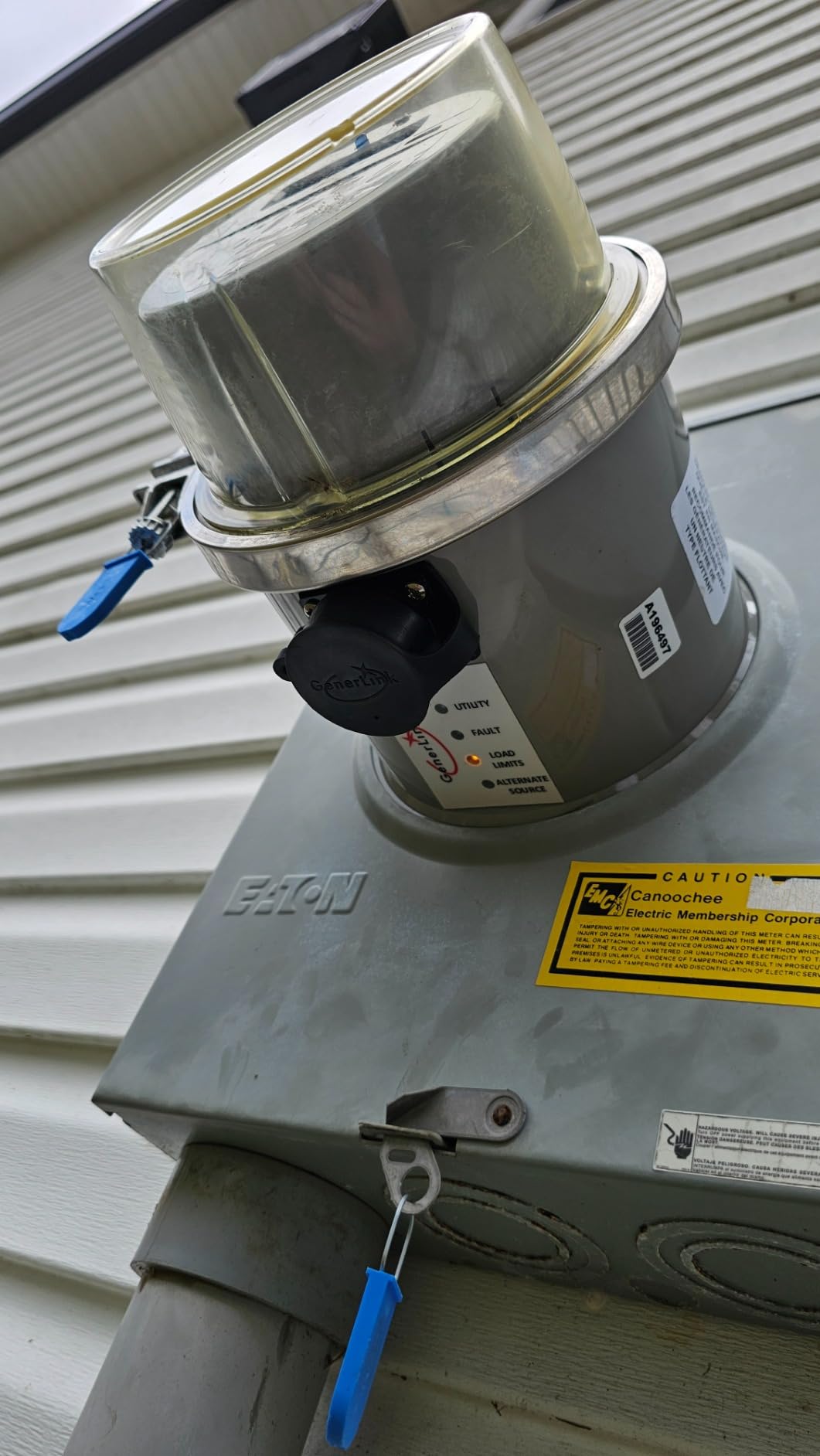 GenerLink Automatic Transfer Switch for Home Generator w/Surge Protection - Meter Mounted Transfer Switch for Portable Generators - 30AMP customer photo 1