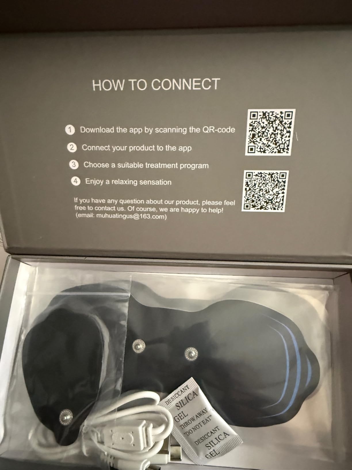 Wireless Tens Unit Muscle Stimulator - Two Sets of Tens Unit Massager for Pain Relief - Up to 12 Mode 20 Intensity Portable with App Controlled Bluetooth TENS EMS Muscle Stimulator Machine customer photo 2