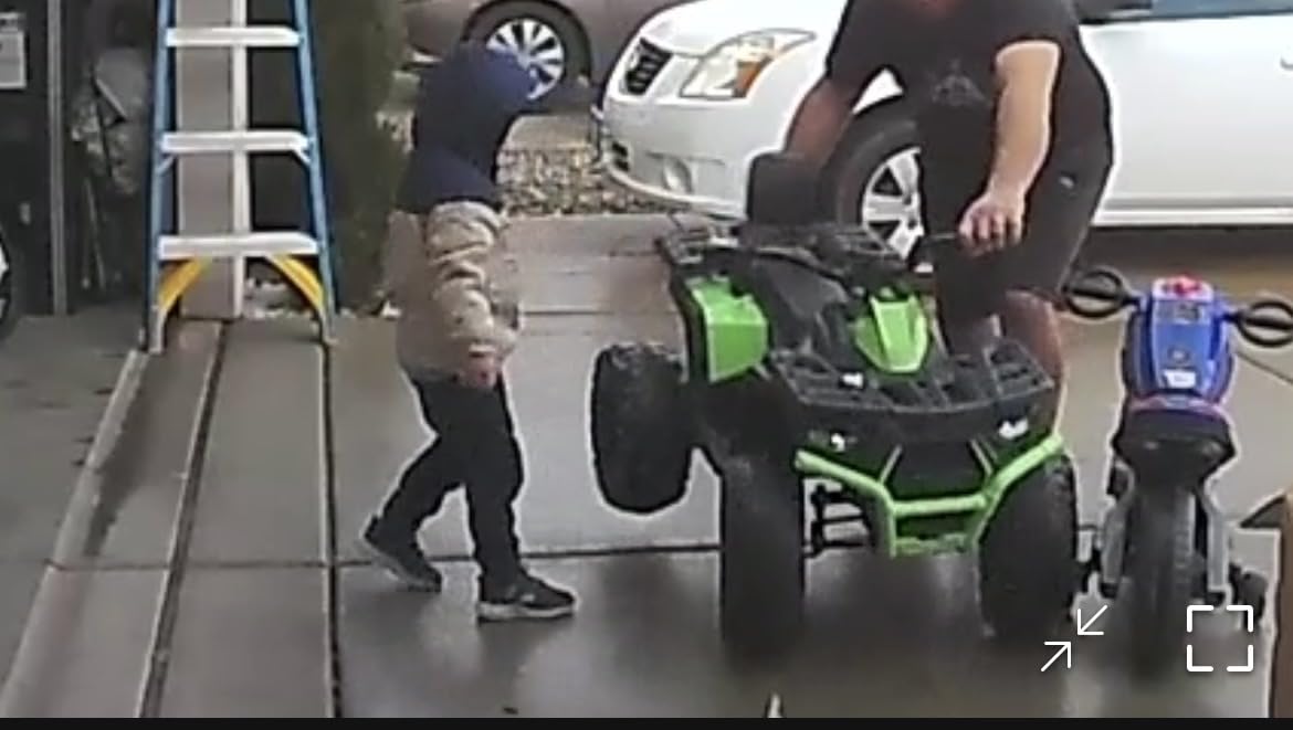 Kids ATV 4 Wheeler, 24V Ride On Toys Car for Big Kids with 400W Motor, 2 Seater - Blue customer photo 2