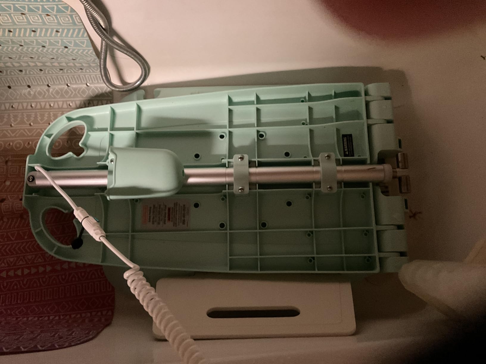 SuperHandy Portable Floor Lift and Bath Lift for Seniors, Foldable, 330 LBS Capacity, IP68 Waterproof, Ergonomic Seat [Patented] customer photo 1