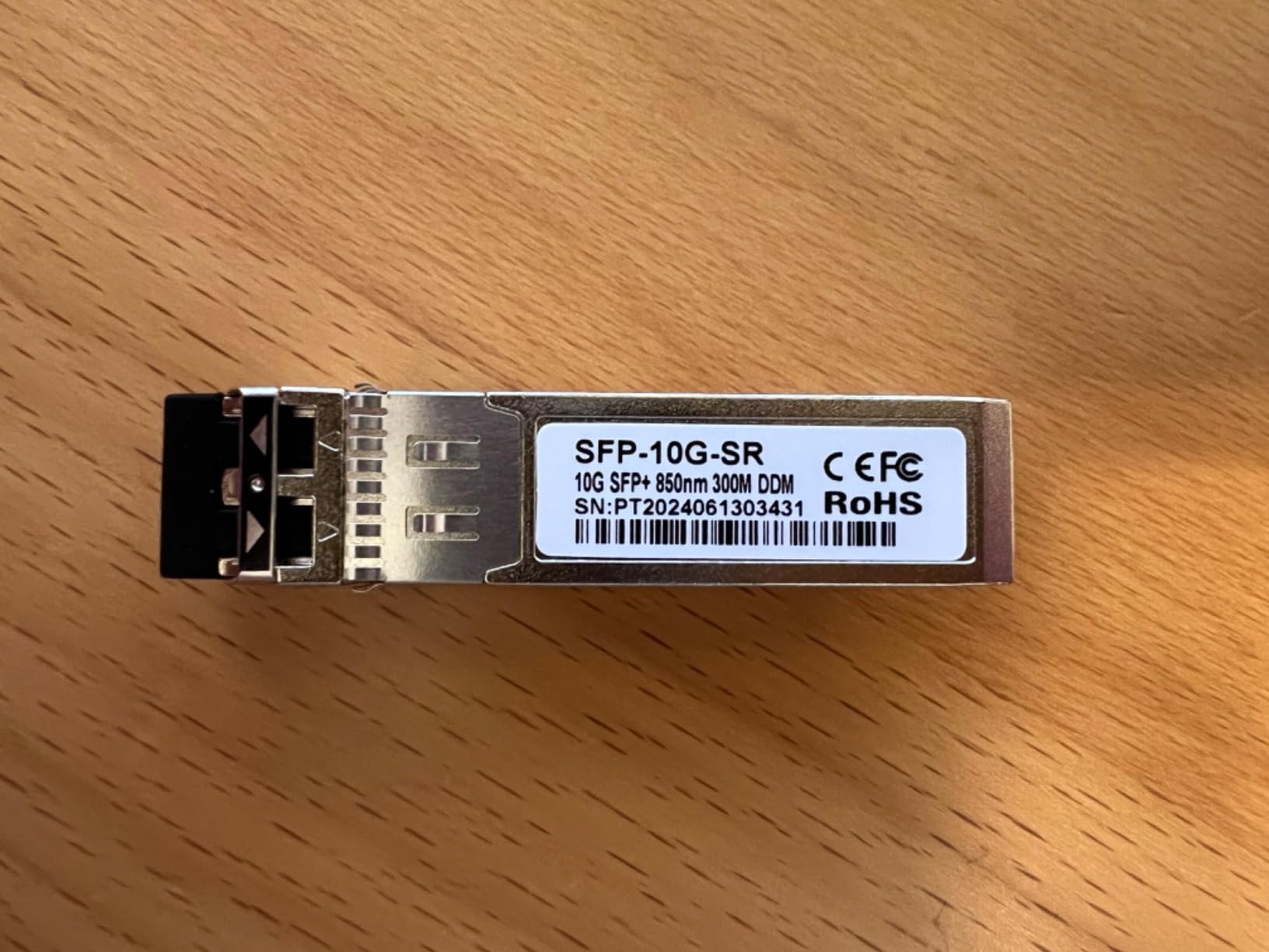 10Pack 10G SFP+ LC Module, 10GBase-SR Multi-Mode Ethernet Transceiver, 850nm MMF up to 400m - Compatible with Cisco, Meraki, Ubiquiti, Mikrotik, Netgear, HPE, TP-Link, Aruba and More customer photo 2