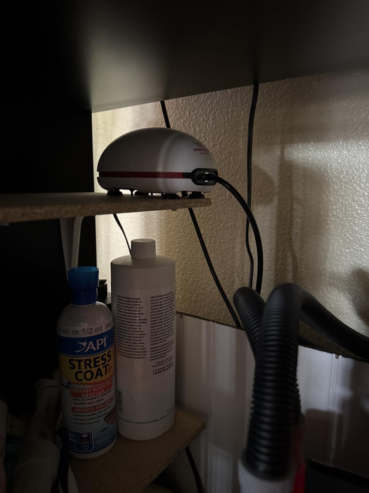 1w Ultra Quiet Aquarium Air Pump, Aquarium Aerator Adjustable Airflow, Single Hole Suitable for 20 to 40 GPH Fish Tank customer photo 2