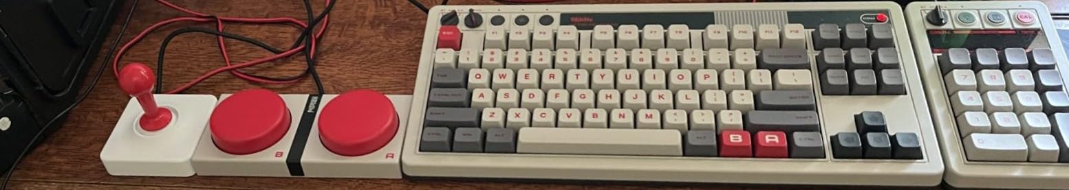 8BitDo Retro 18 Mechanical Numpad, Supports Calculator Mode, Bluetooth/2.4G/Wired Numpad for Windows and Android - N Edition customer photo 1