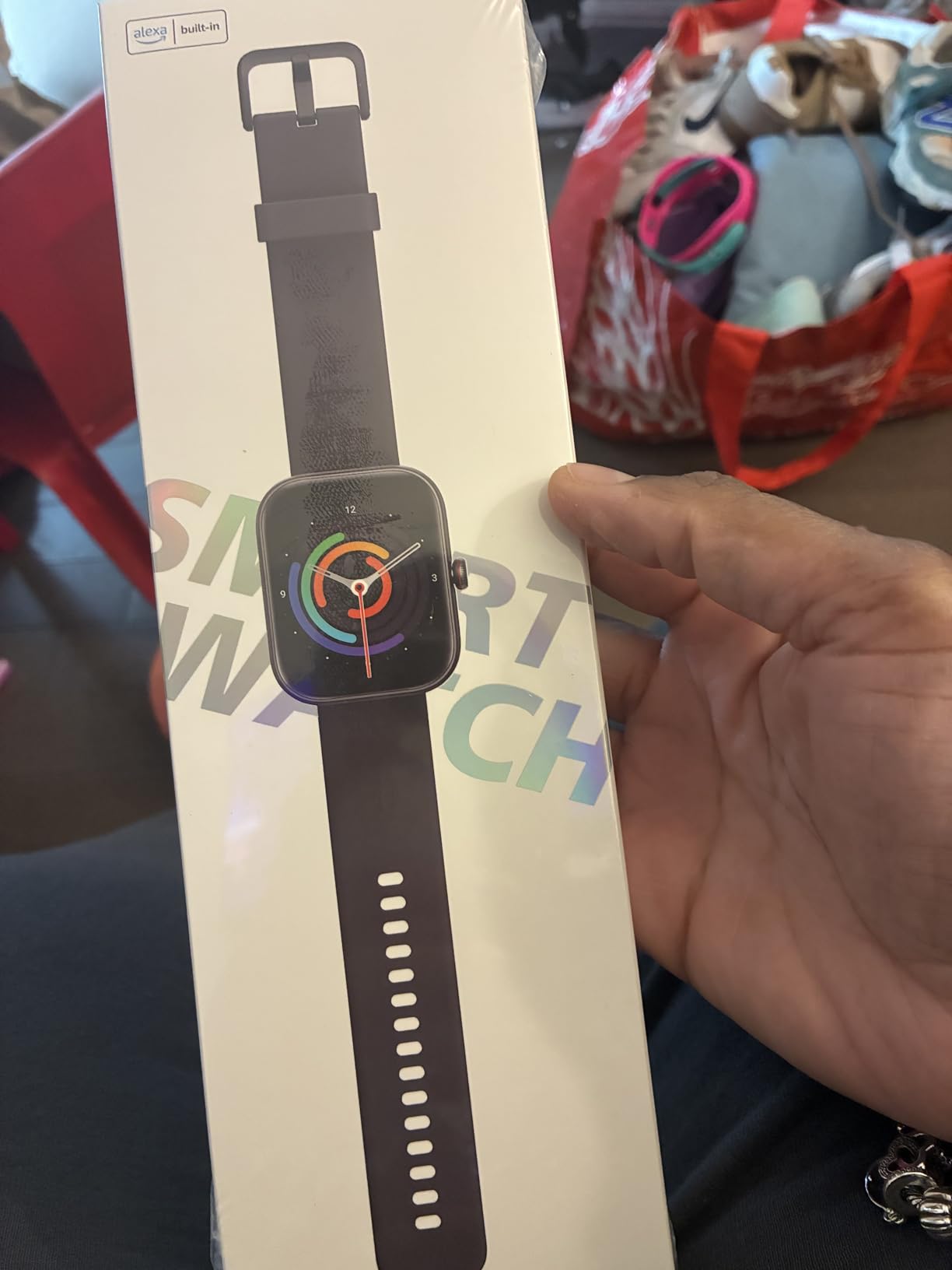 Smart Watch for Women Men, Smartwatch for iPhone & Android Bluetooth (Answer/Call) Built-in Alexa, 1.91