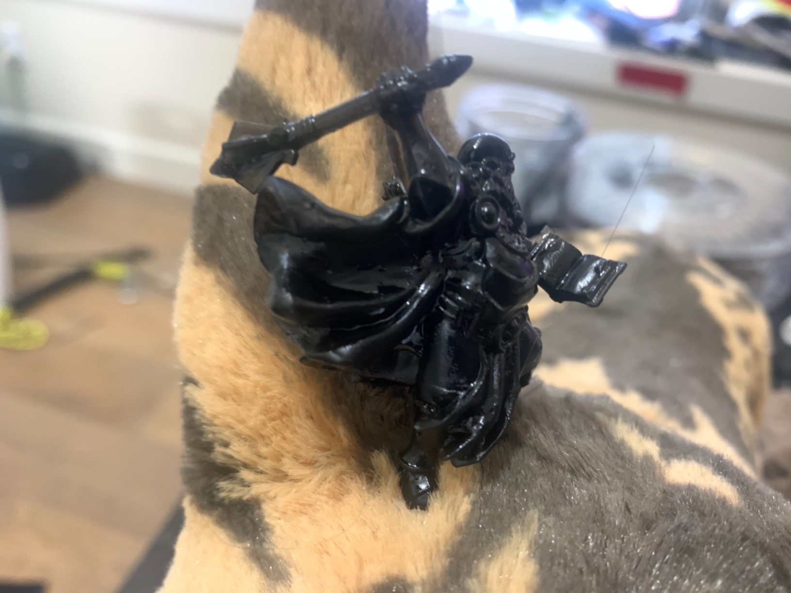 ELEGOO Mars 5 Ultra 9K MSLA Resin 3D Printer, Smart Mechanical Sensor, Fast Printing Up to 150mm/h, AI Camera, WiFi Cluster Printing, Automatic Leveling, Large Printing Size 6.04 * 3.06 * 6.49 inch customer photo 1