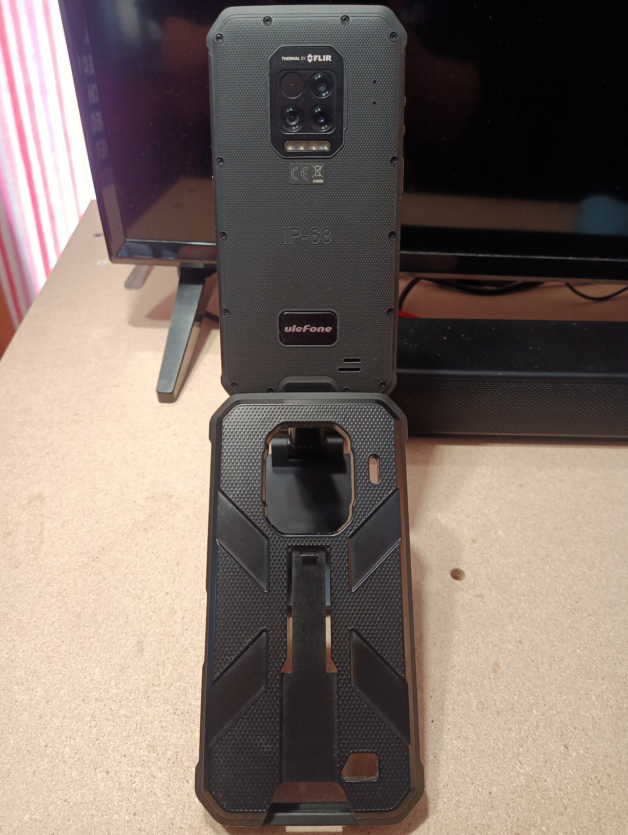 Ulefone Armor 25T Pro 5G Rugged Phone, Thermal Imaging 64MP+50MP Camera, 16GB+256GB MTK Dimensity 6300, 6500mAh(33W), 30W Wireless Charging, 6.78