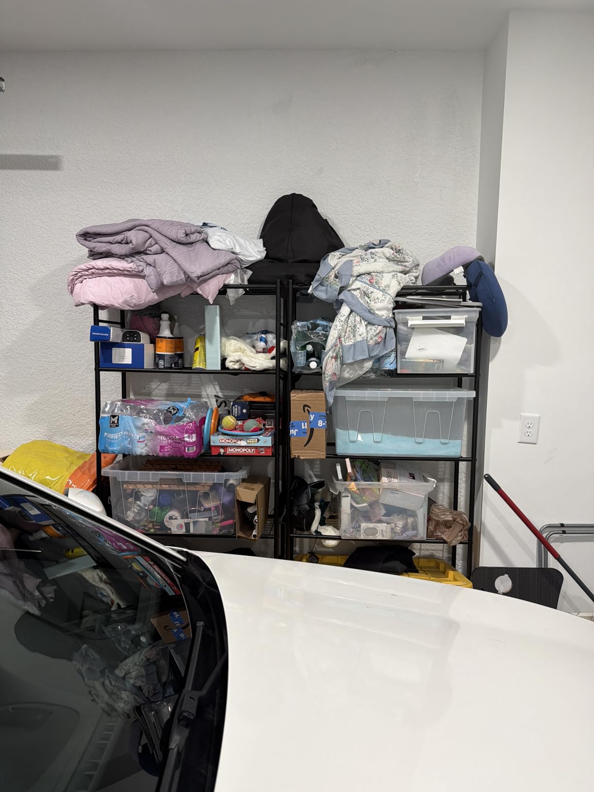 Sakugi Storage Shelves - 5 Tier Shelf Organizer, Heavy Duty Garage Shelving Unit with Leveling Feet, Stable Metal Shelves Organizer for Pantry, Kitchen and Closet, 33.0