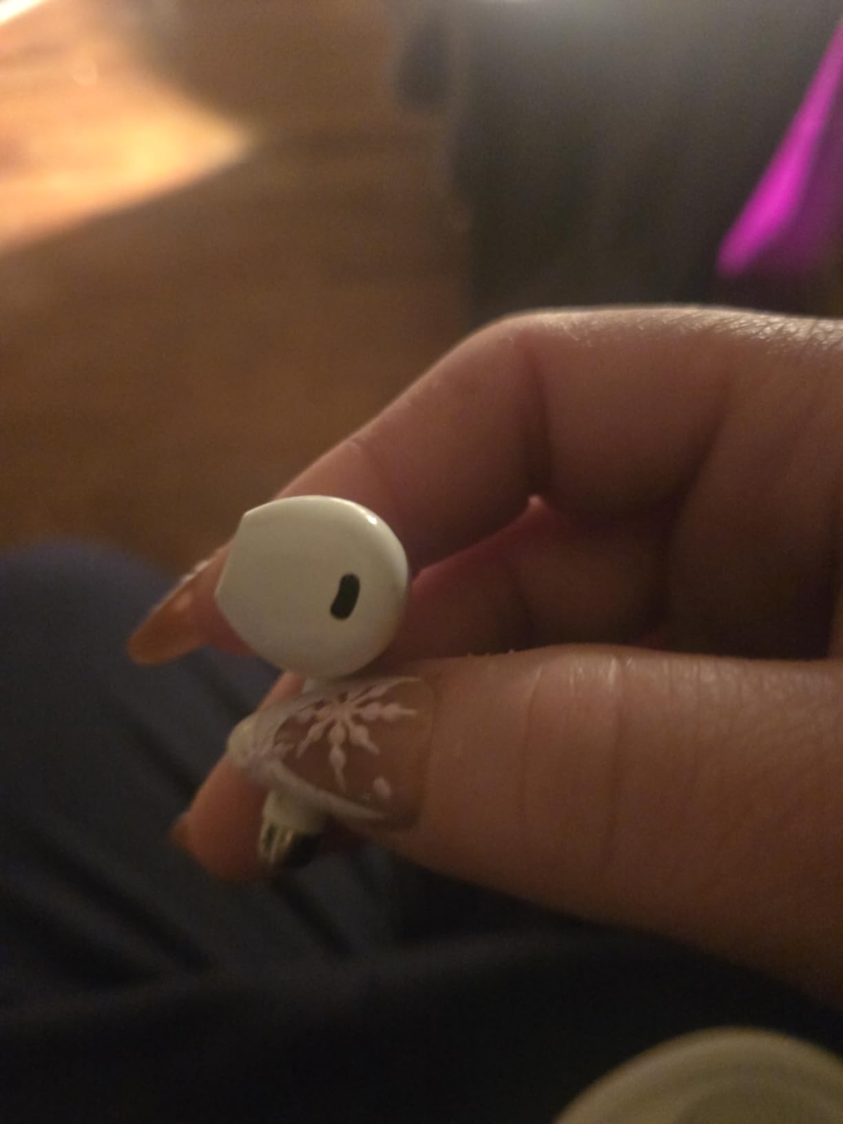 Wireless Earbuds Bluetooth 5.3 Headphones, 40Hrs Playback Stereo Ear Buds with LED Display Charging Case IPX7 Waterproof in-Ear Earphones with Mic for Phone Tablet Laptop Sports, White customer photo 2