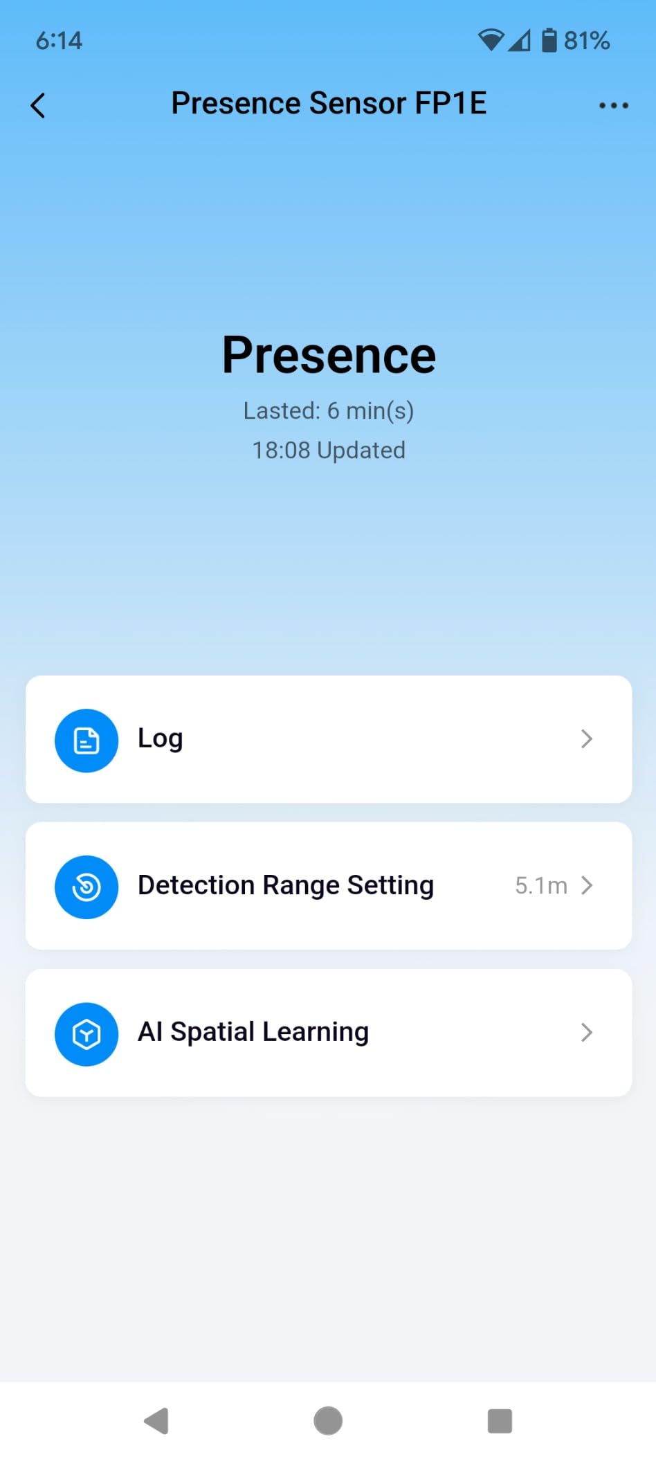 Aqara Zigbee Presence Sensor FP1E, mmWave Radar Wired Motion Sensor, AI Spatial Learning, Supports HomeKit, Alexa, Google Home, Matter Over Bridge, Requires Aqara Zigbee 3.0 Hub customer photo 1