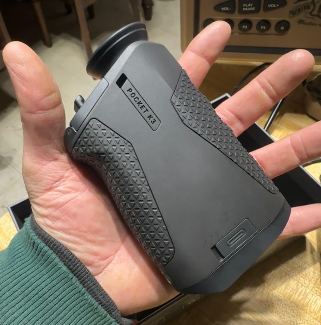 RIX Pocket K3 Portable Thermal Monocular for Hunting, 384x288 (50Hz), Wi-Fi, Handheld Night Vision Monocular customer photo 1