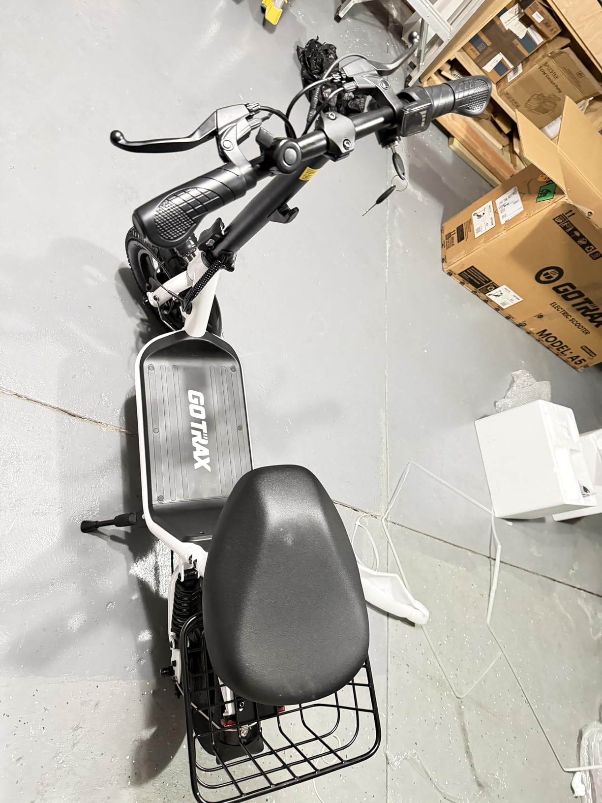Gotrax A5 Electric Scooter w/Seat for Adults, 12