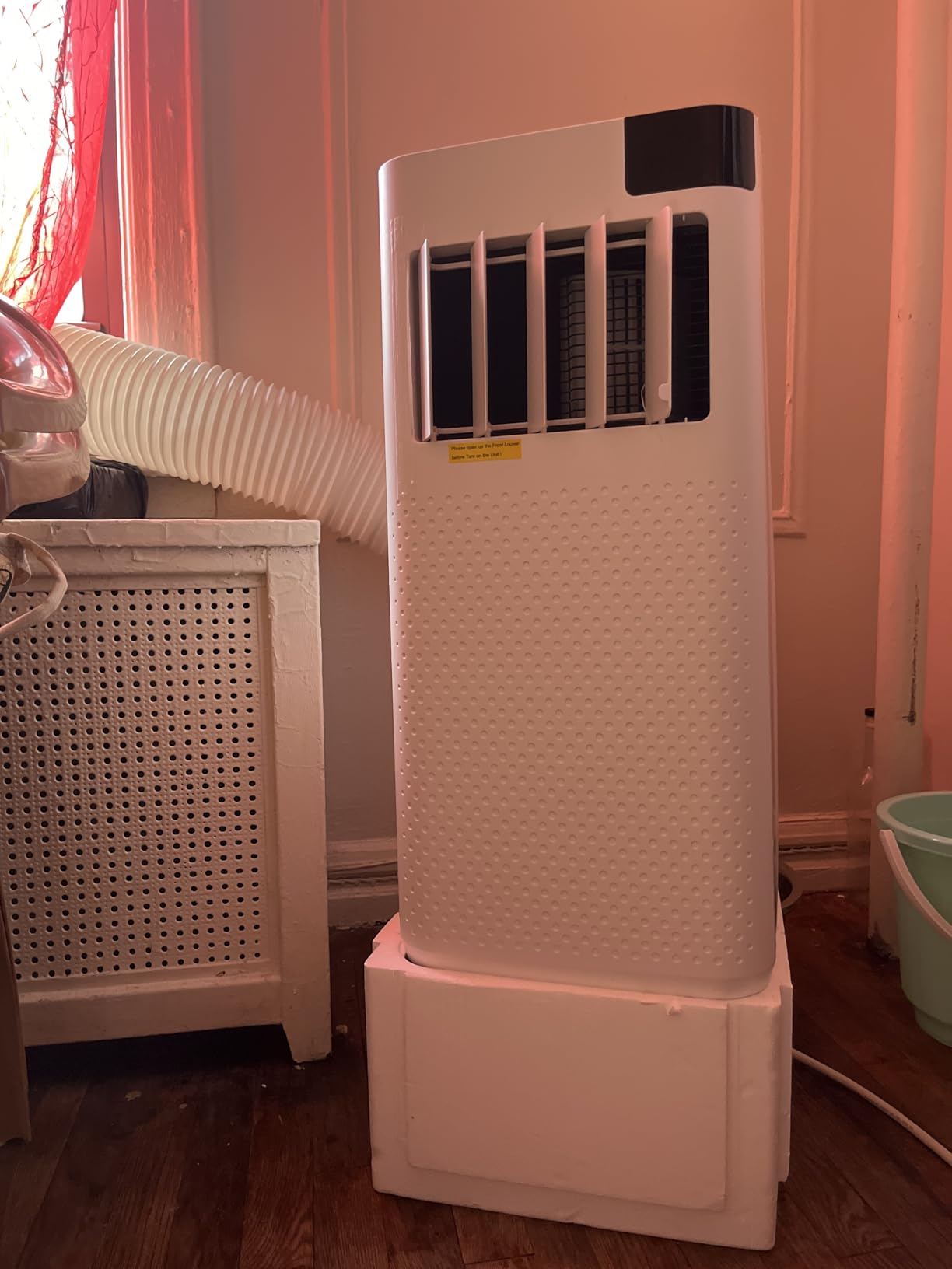 ZAFRO 8,000 BTU Portable Air Conditioners, 4 Modes Portable AC Unit with Fast Cooling/Energy Efficient/Remote/24Hrs Timer for Bedroom/Dorms/Indoor Rooms, White customer photo 1