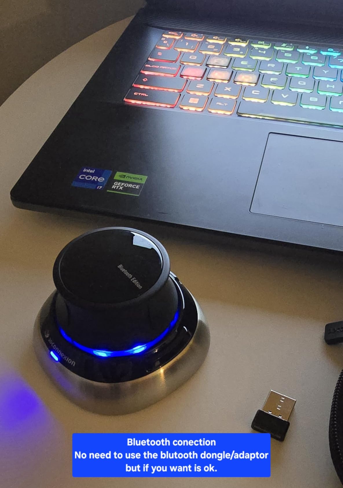 3Dconnexion SpaceMouse Wireless - Bluetooth Edition 3DX-700115 customer photo 1