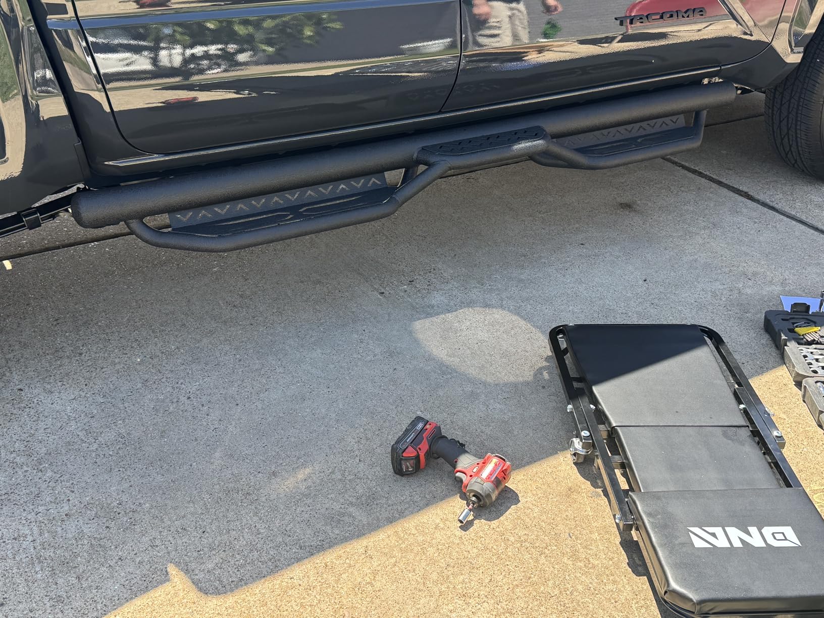 Crew Cab Running Boards Side Steps Compatible with 2019-2026 Chevy Silverado & GMC Sierra 1500, 2020-2026 Chevrolet Silverado/GMC Sierra 2500 HD 3500 HD Crew Cab (Excl 2019 1500 LD/Limited) customer photo 2