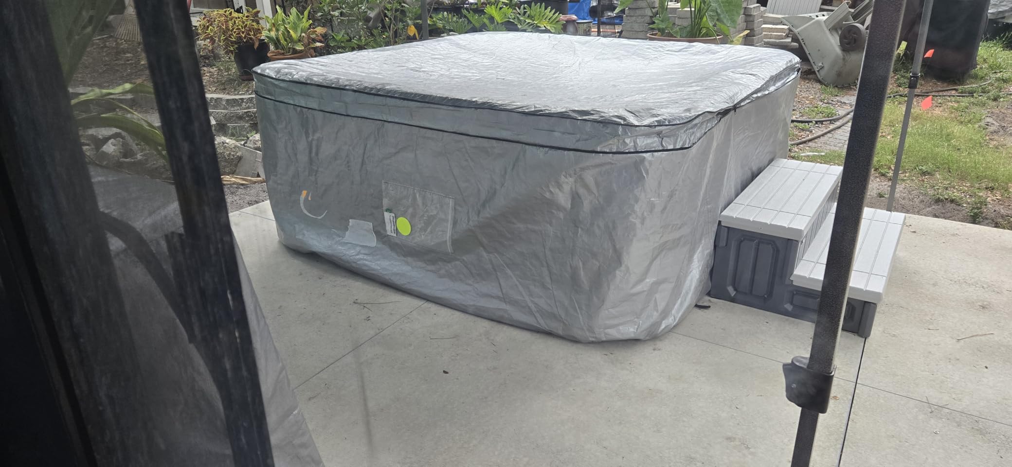 Surfaces Outdoor Hot Tub, Fits 4 Adults, 36 Jets, Double Lounger Seat Spa, Bluetooth, LED Lights, Cover Included, Wellness Tool, Aqualife by Strong Spas customer photo 1