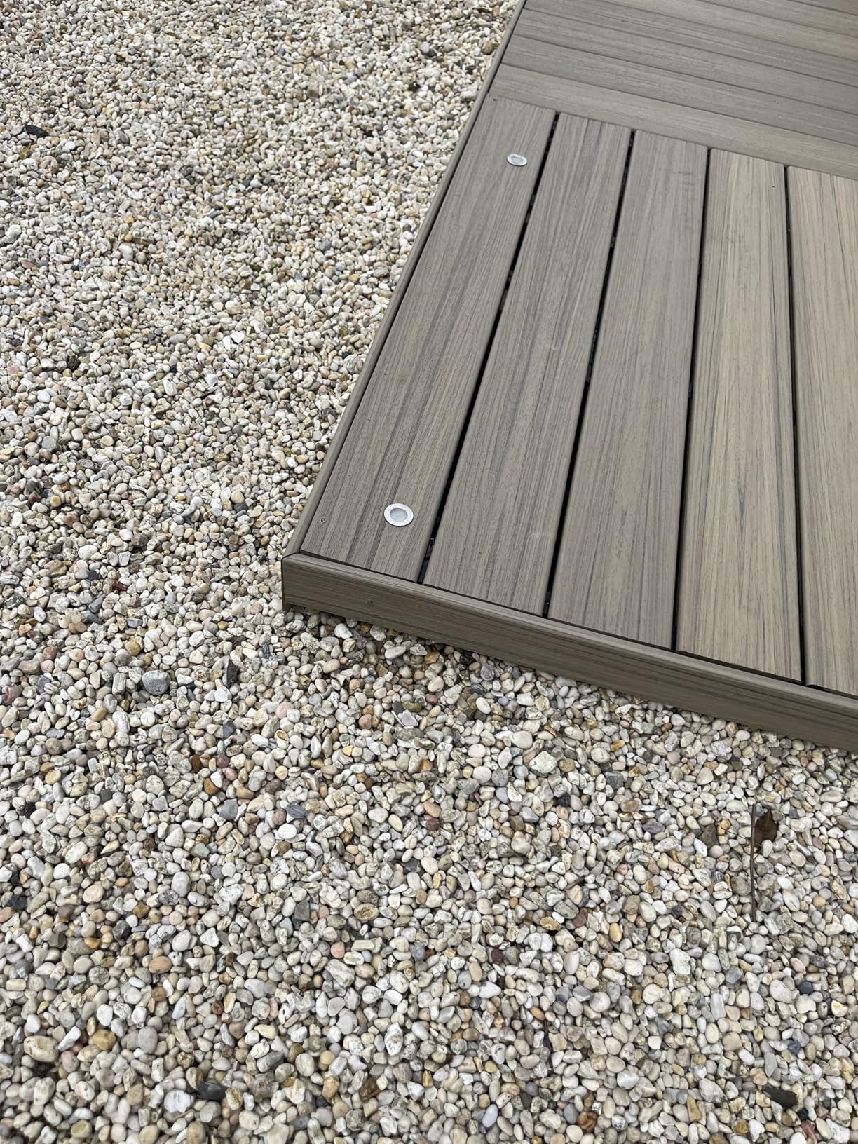 Low Voltage Deck Light 6 Pack, 3W 250LM Landscape Lighting, φ48 mm Recessed LED Outdoor Step Stair Lights, Full 304 Stainless Steel Deck Lighting Wired for Outside Floor Yard (SG06, 6-Pack 2700K) customer photo 2